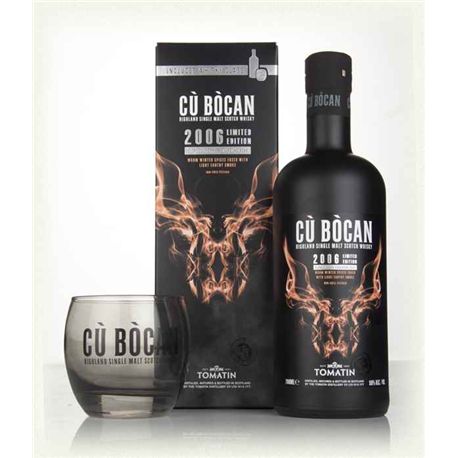 WHISKY TOMATIN CU BOCAN + VASOS - TOMATIN-CU-BOCAN-2006