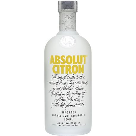 ABSOLUT CITRON 1 L. - ABSOLUT CITRUS