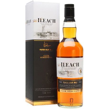 ILEACH CASK STRENGTH PEATED MALT ISLAY WHISKY - ILEACH-CASKSTR