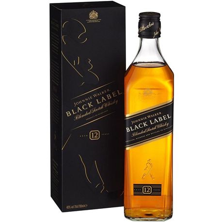 JOHNNIE WALKER BLACK LABEL - WALKER-BLACK-